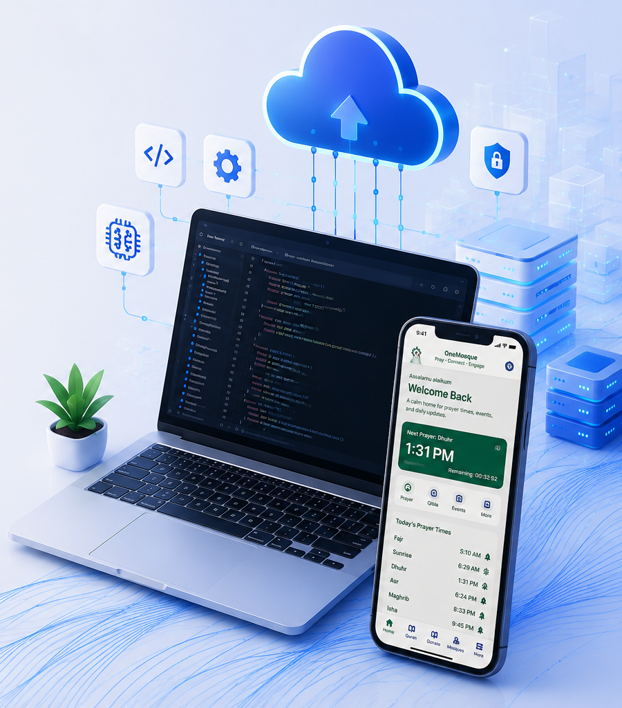 Connected software, mobile applications, and cloud infrastructure